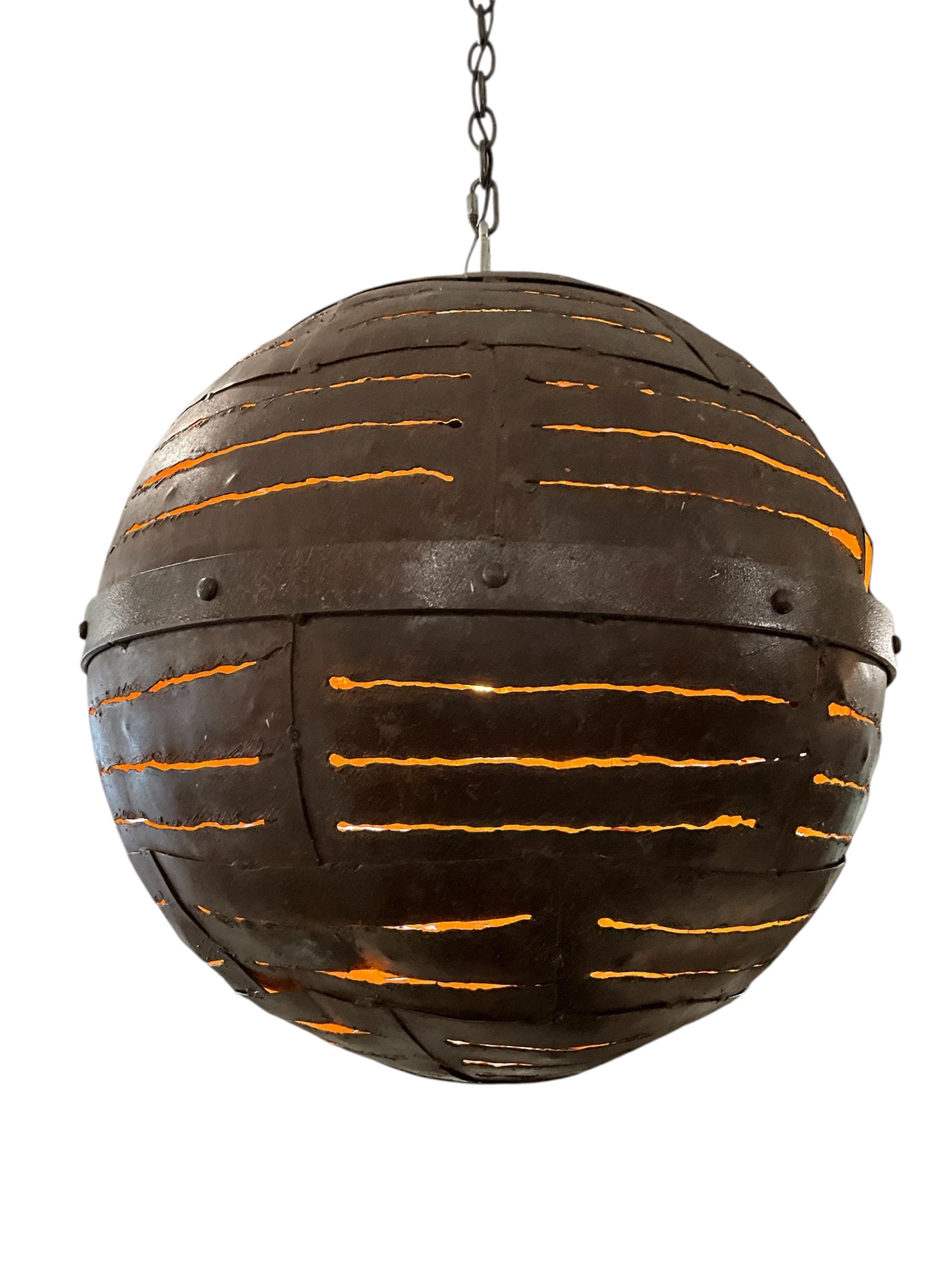 Brutalist Sphere Pendant
