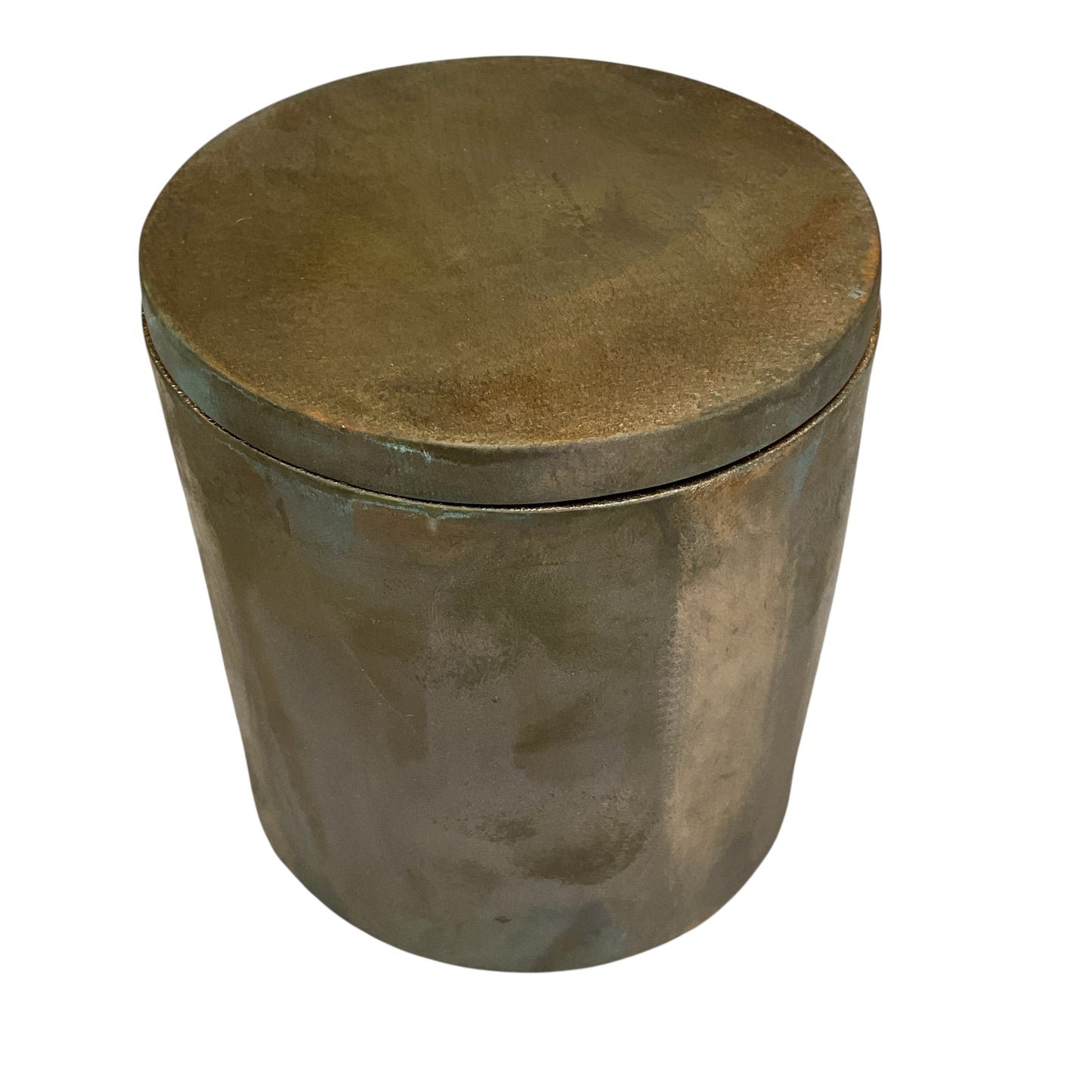 #C Solid Bronze Gardenia Candle with Lid