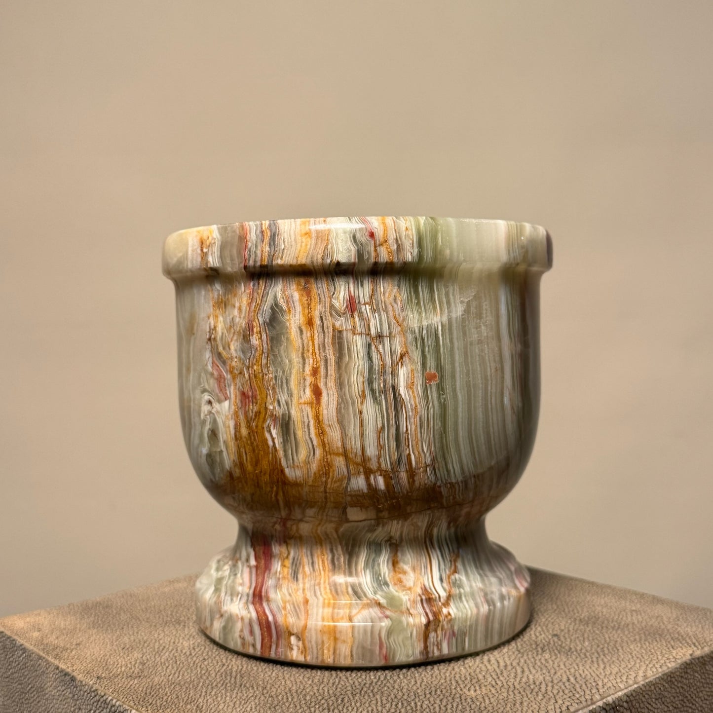 Onyx Marble Gardenia Candle 06