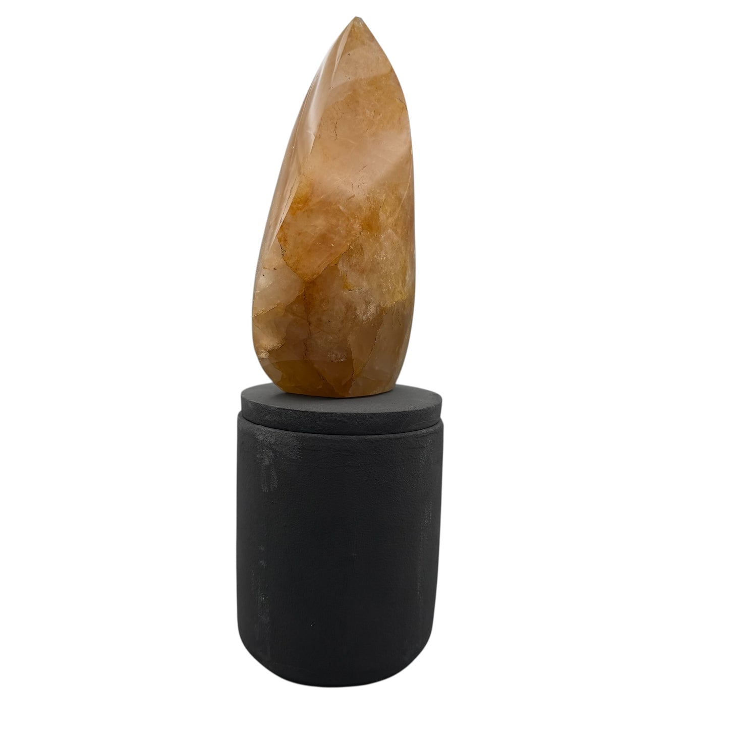 369 For House of Nulla Black Rose Candle with Golden Healer 17