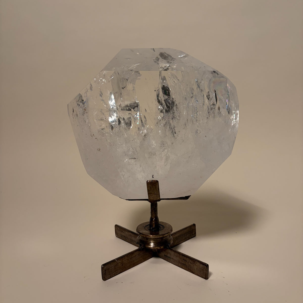 Lemurian Quartz Point On Stand 28 lbs