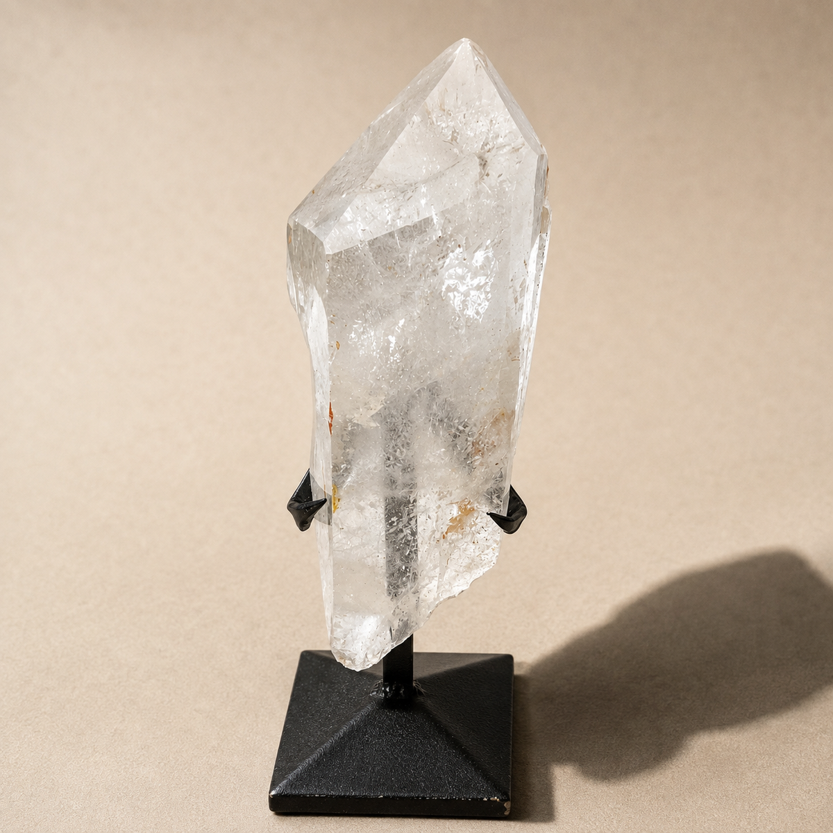 Abstract Quartz Crystal Generator on Stand