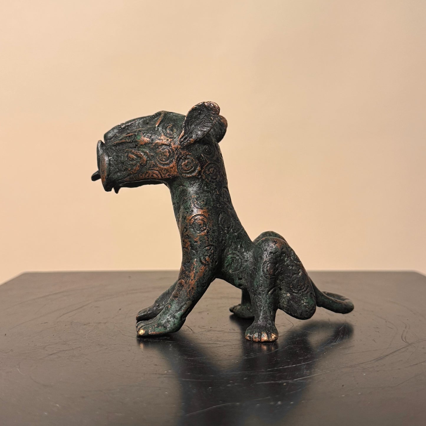 Bronze Benin Leopard