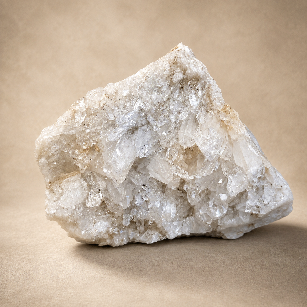 Quartz Crystal Cluster with Generators