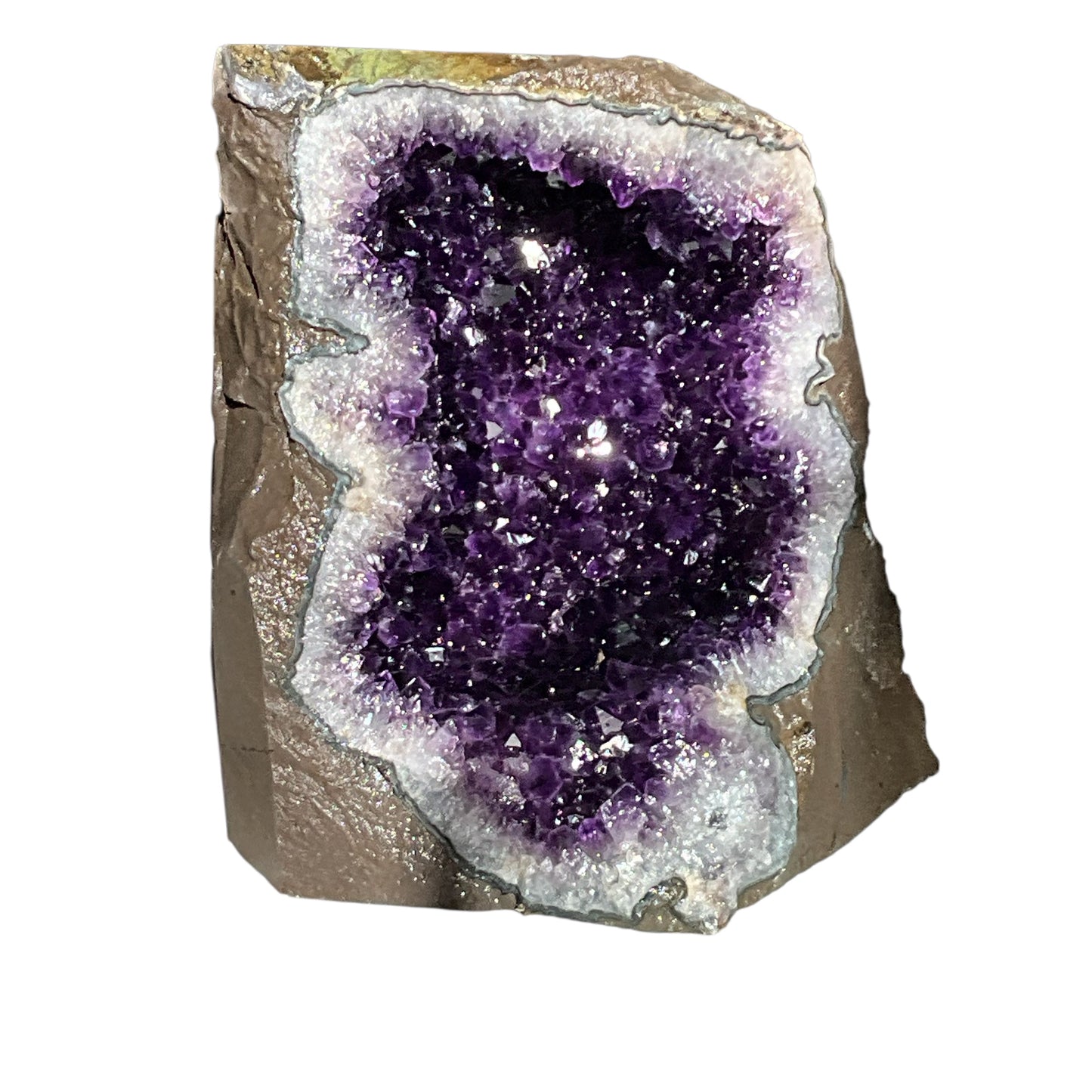 Amethyst Geode Crystal Cluster  23.5 LBS