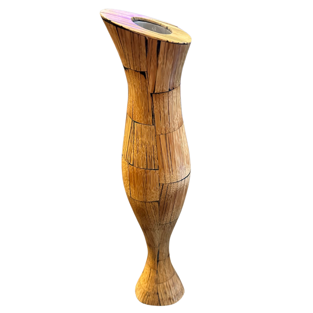 R&Y Augousti Paris Free Form Wood Vase