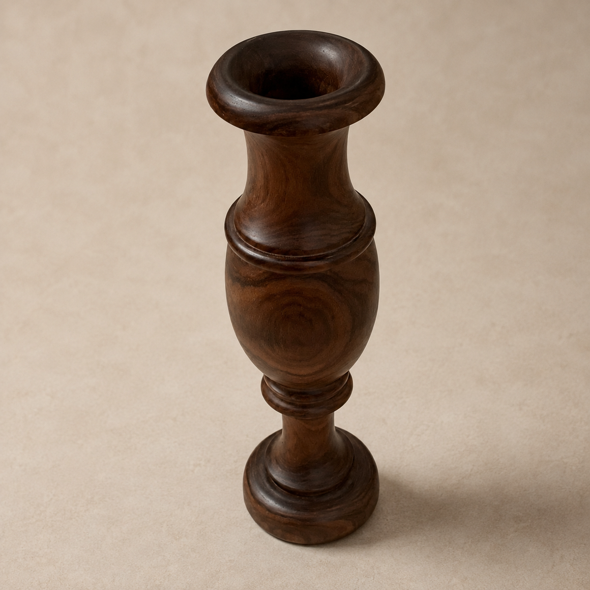 Vintage Ironwood Carved Vase