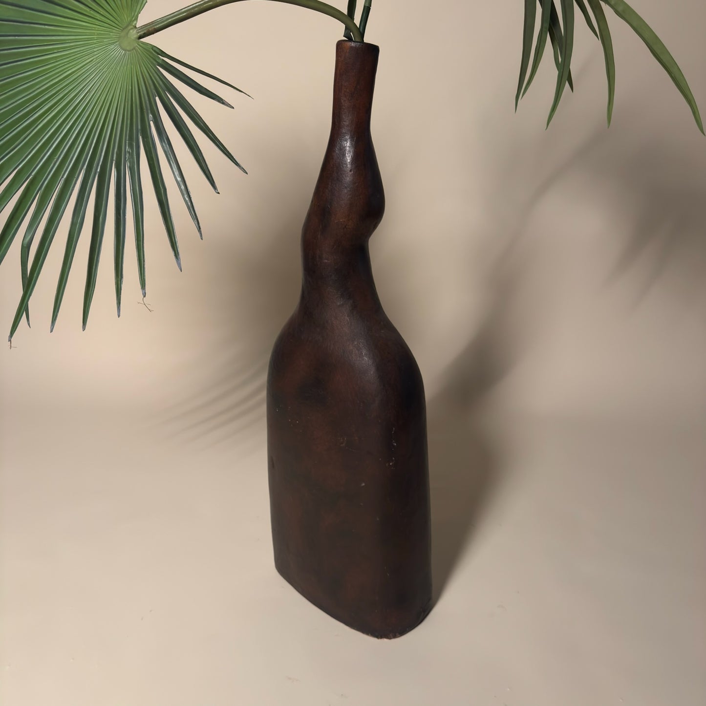 Terra Cotta Abstract Vase