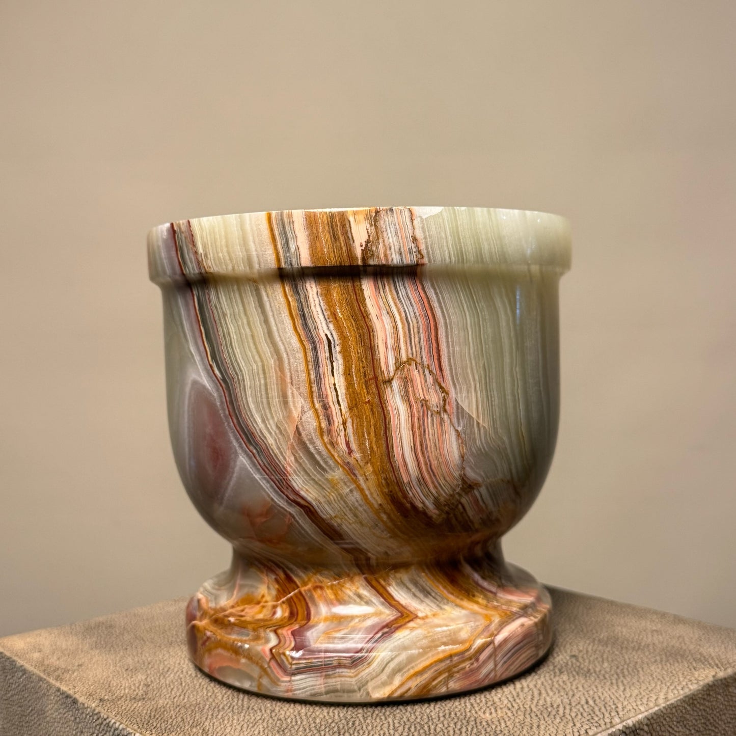 Onyx Marble Gardenia Candle 05