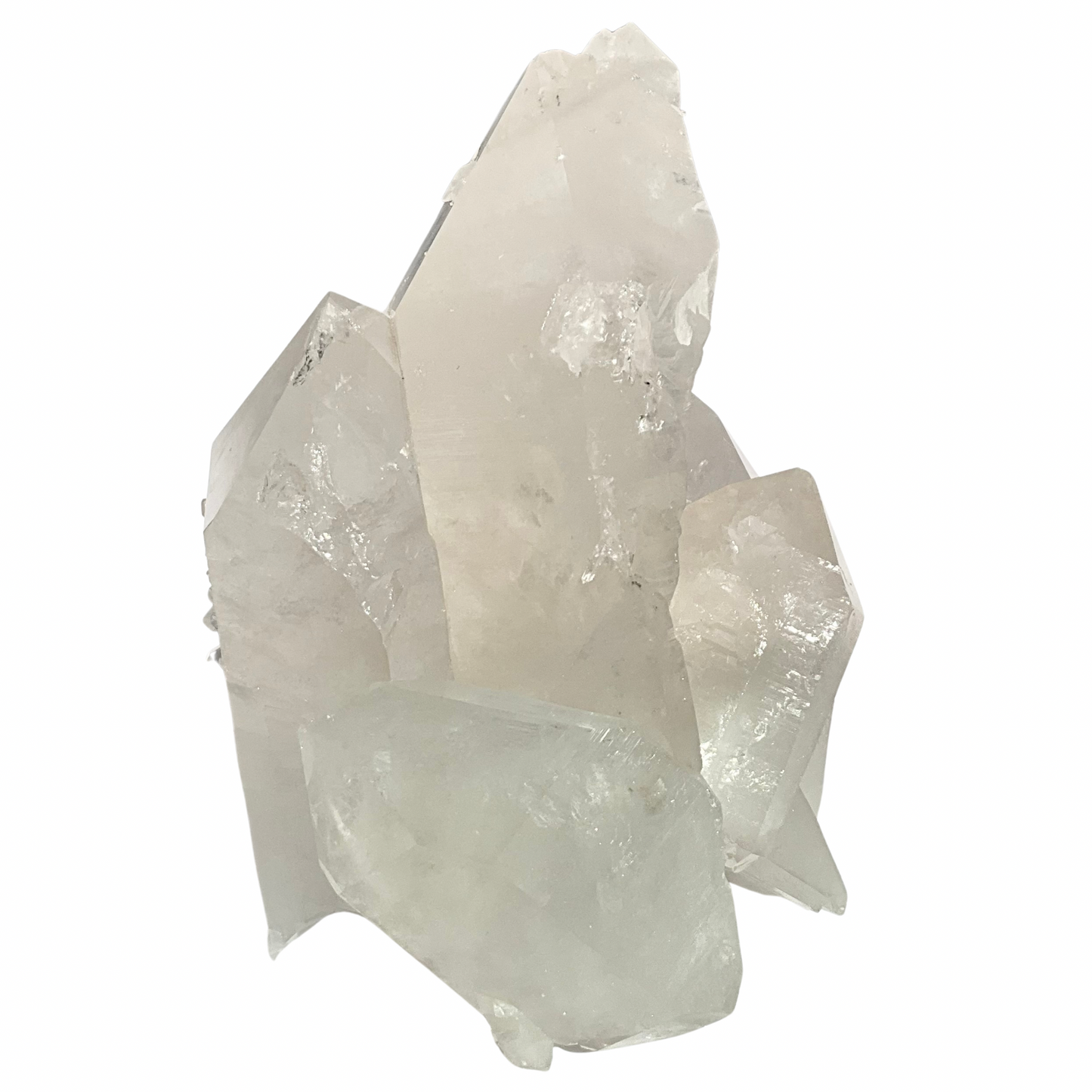 Clear Quartz Crystal Tripod Free-Standing Cluster