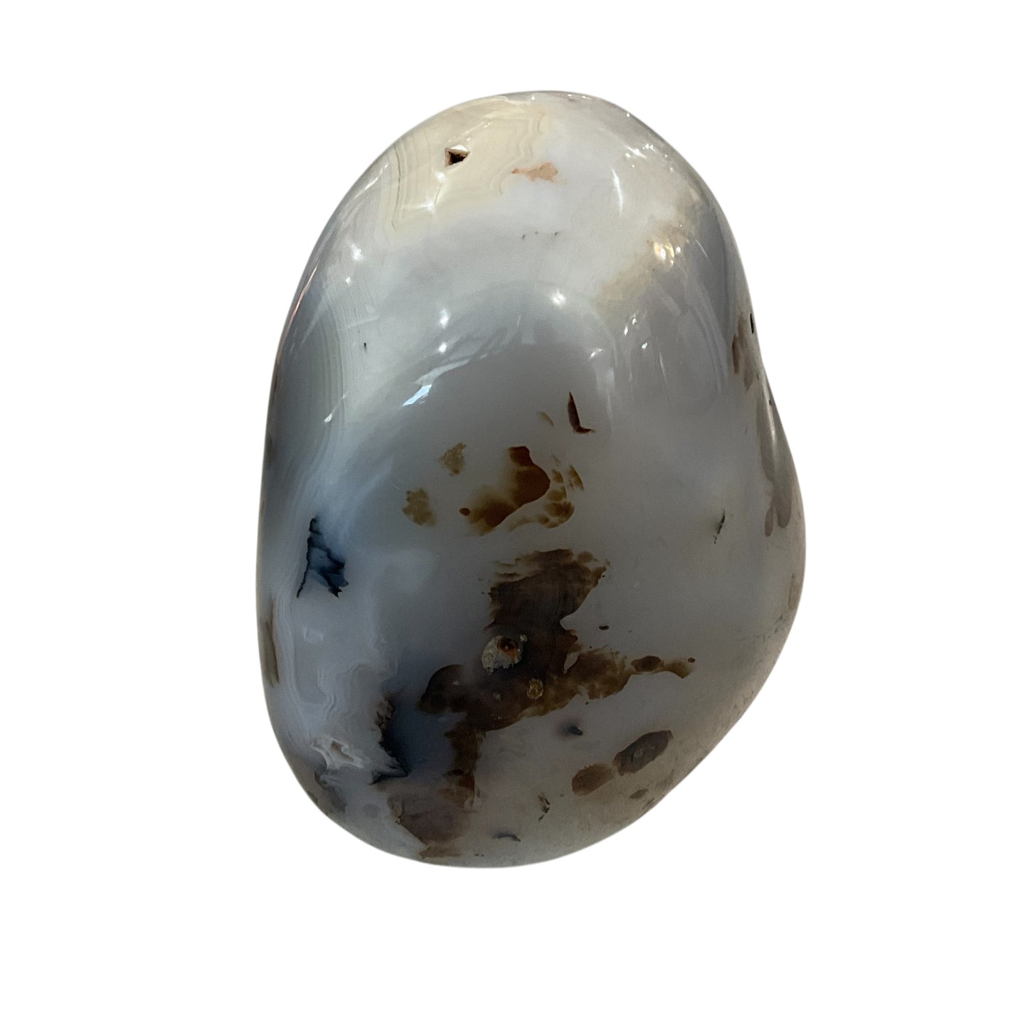 7.7 LBS Free-Standing Chalcedony Agate