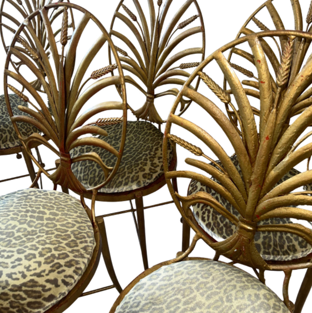 S. Salvadori "Wheat Ears" Chairs Set