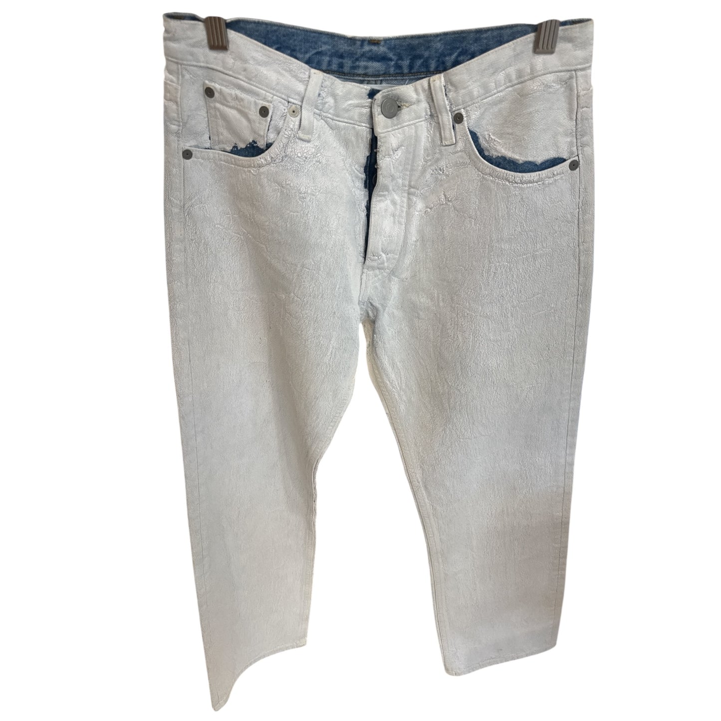 Margiela White Painted Jeans