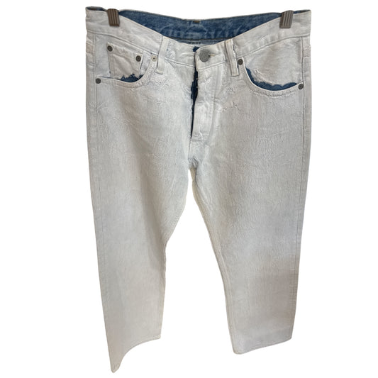 Margiela White Painted Jeans