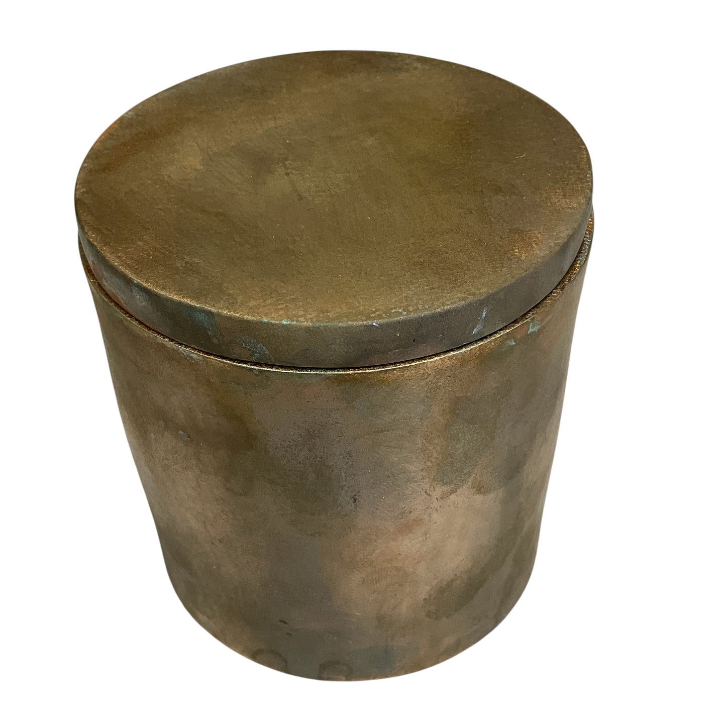 #C Solid Bronze Gardenia Candle with Lid
