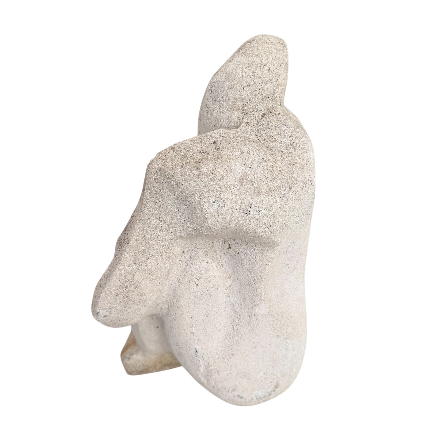 Abstract Figure Carved Stone Sculpture