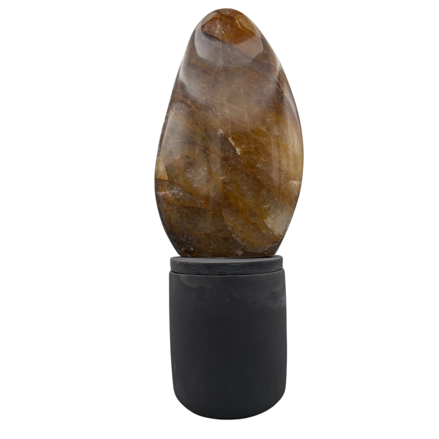369 For House of Nulla Black Rose Candle with Golden Healer 15