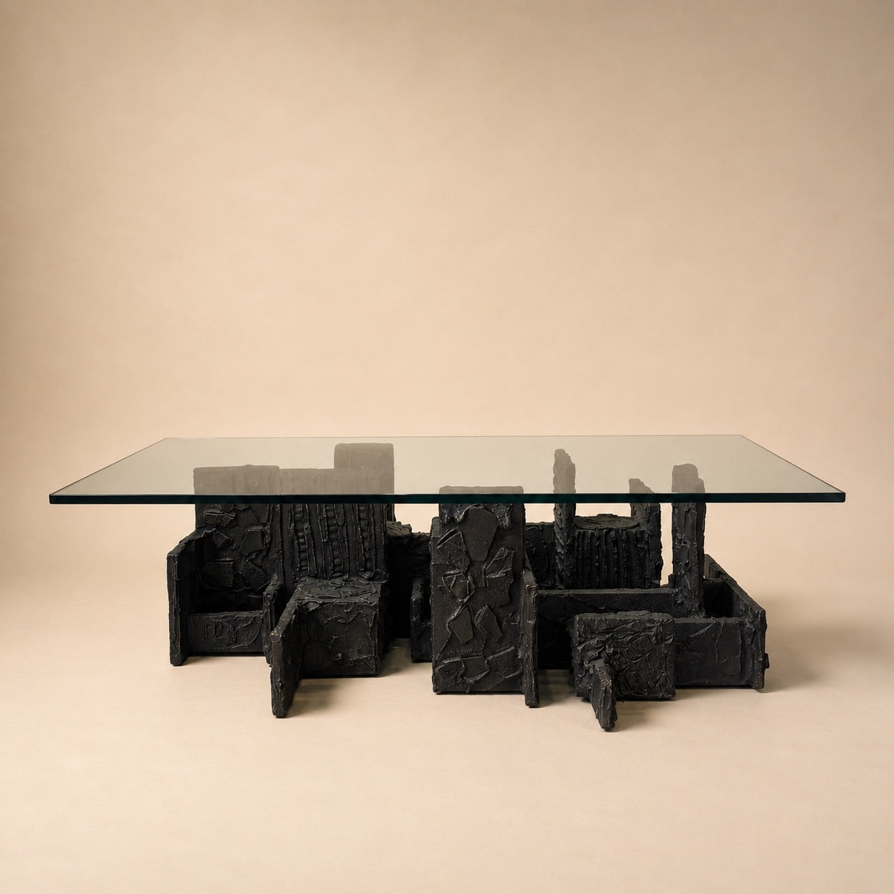 Paul Evans Brutalist Skyline Coffee Table