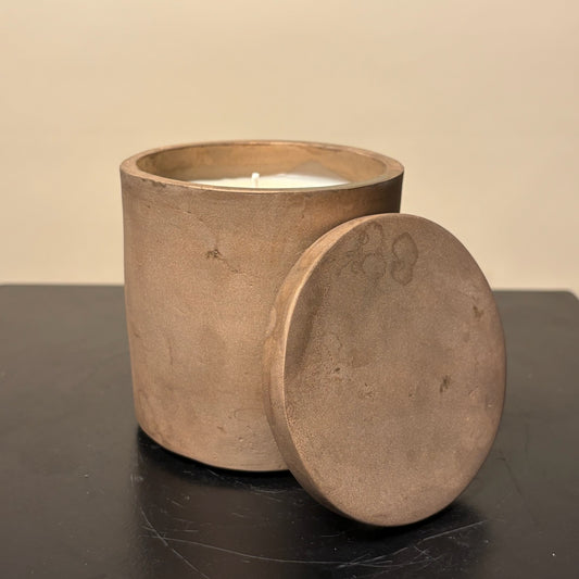 Solid Bronze Gardenia Candle 45
