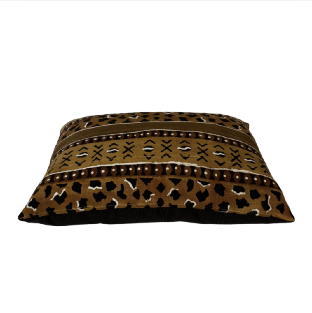 Multi-Pattern Mudcloth Pillow