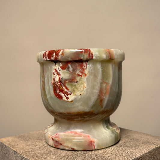 Onyx Marble Gardenia Candle 06