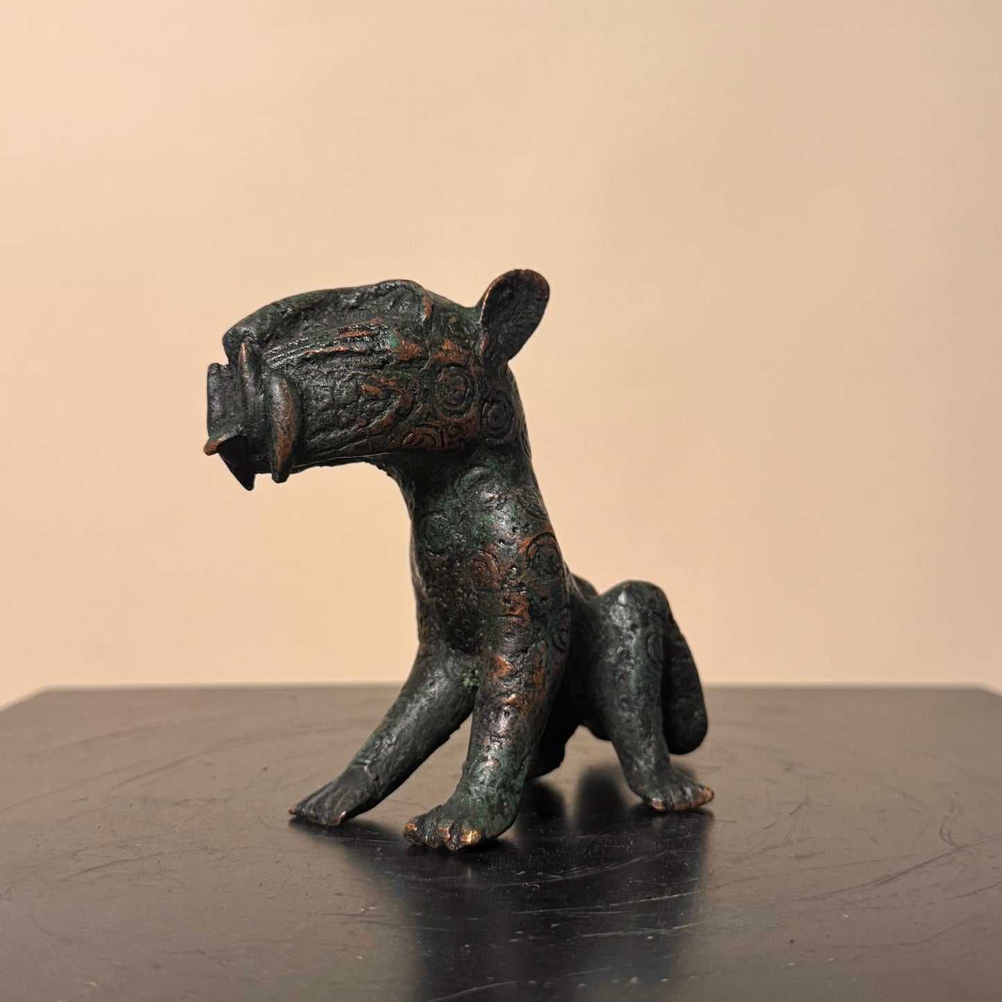 Bronze Benin Leopard