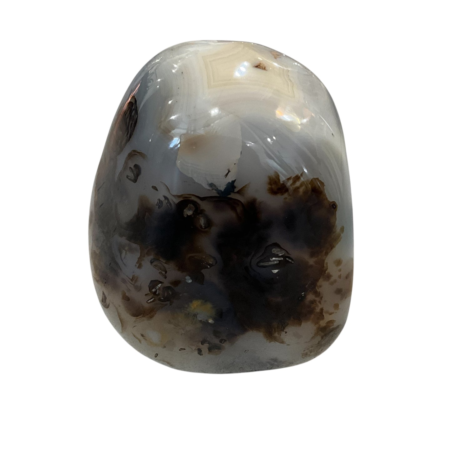 7.7 LBS Free-Standing Chalcedony Agate