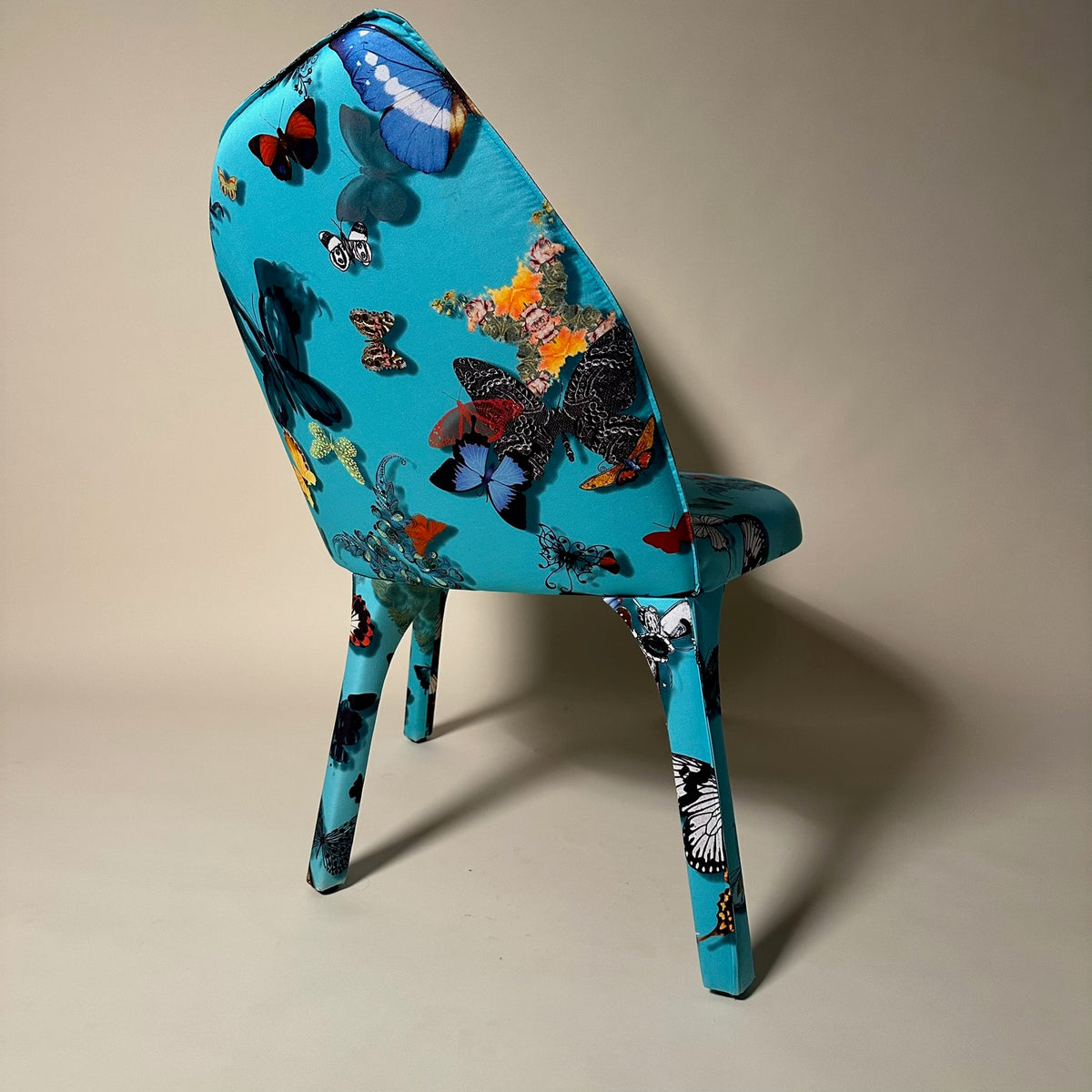 Roche Bobois Lady B Armchair Blue