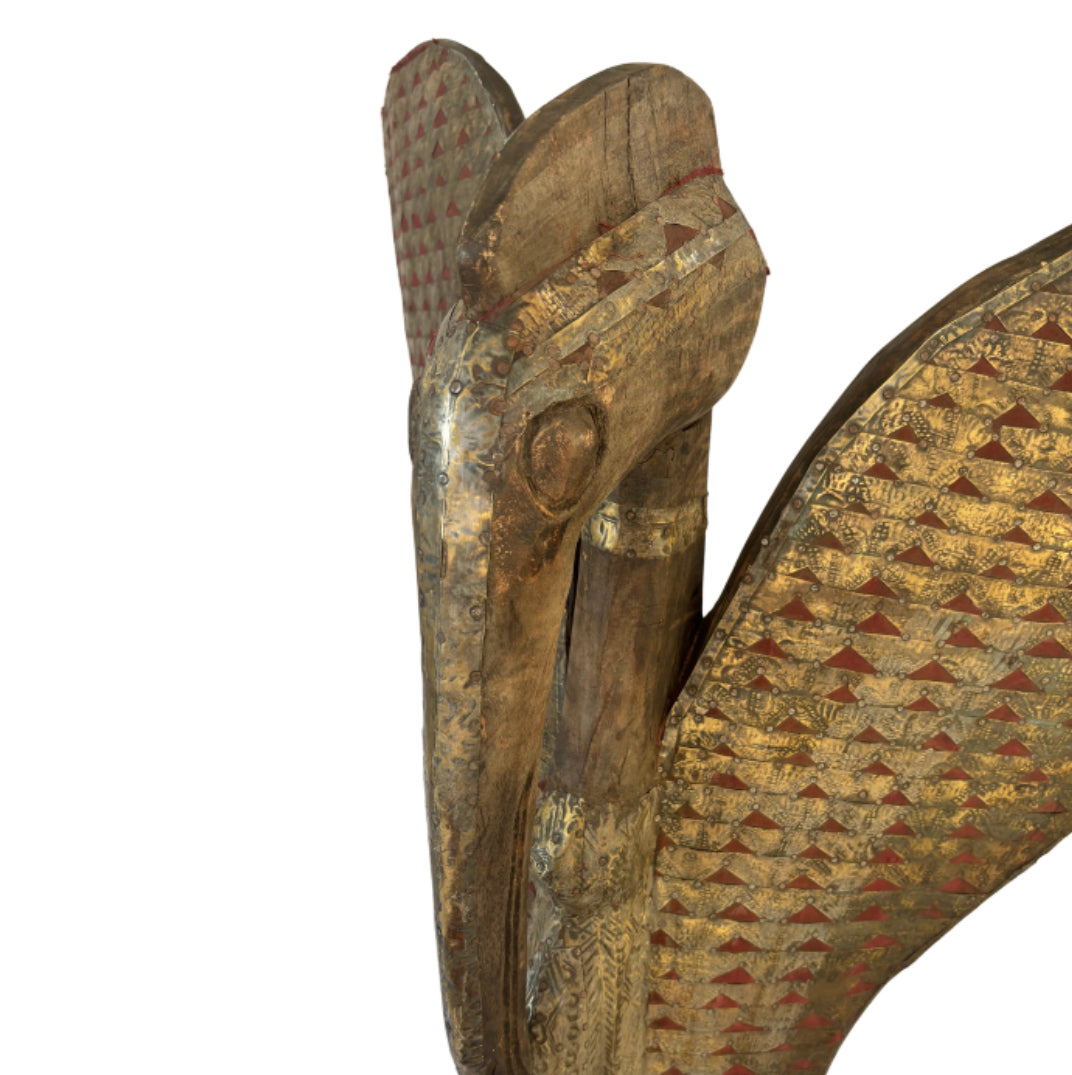 Large Senufo Bird Wood Sculptures