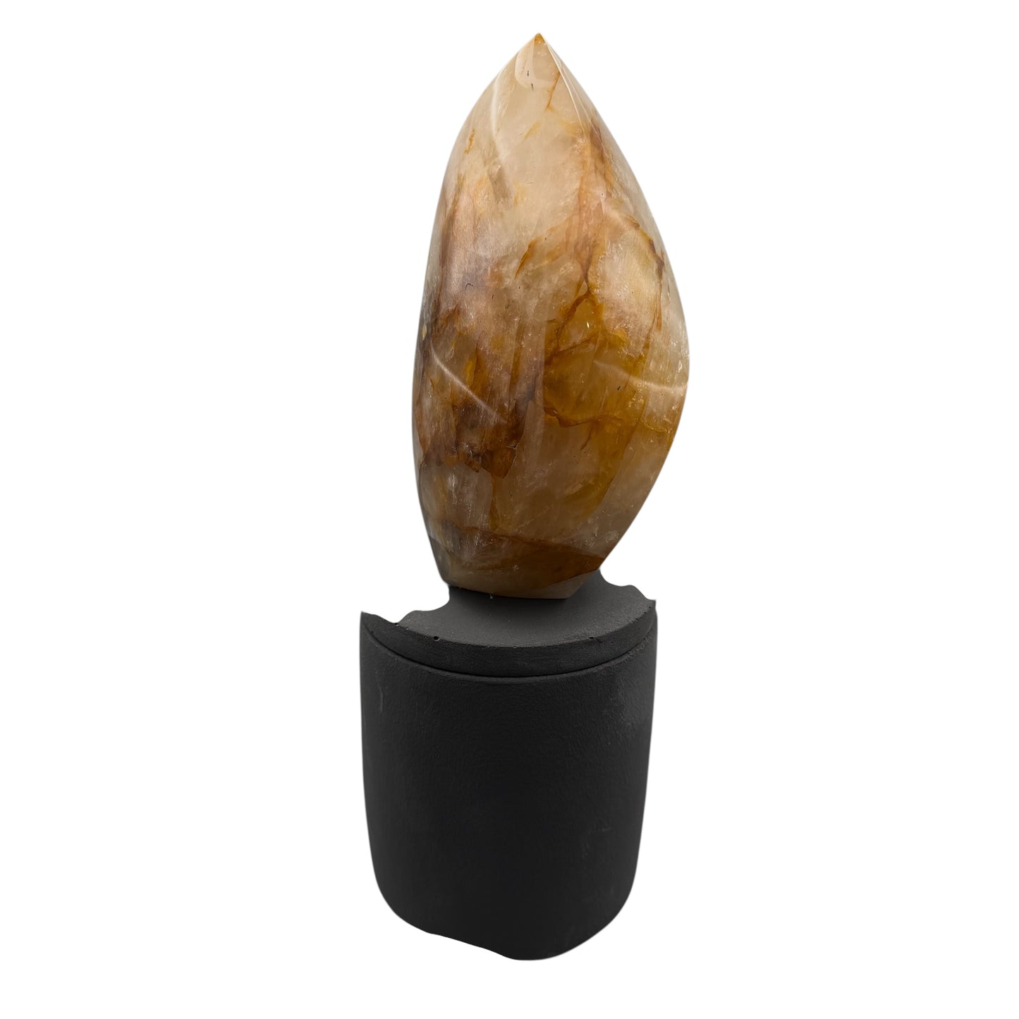 369 For House of Nulla Black Rose Candle with Golden Healer 13