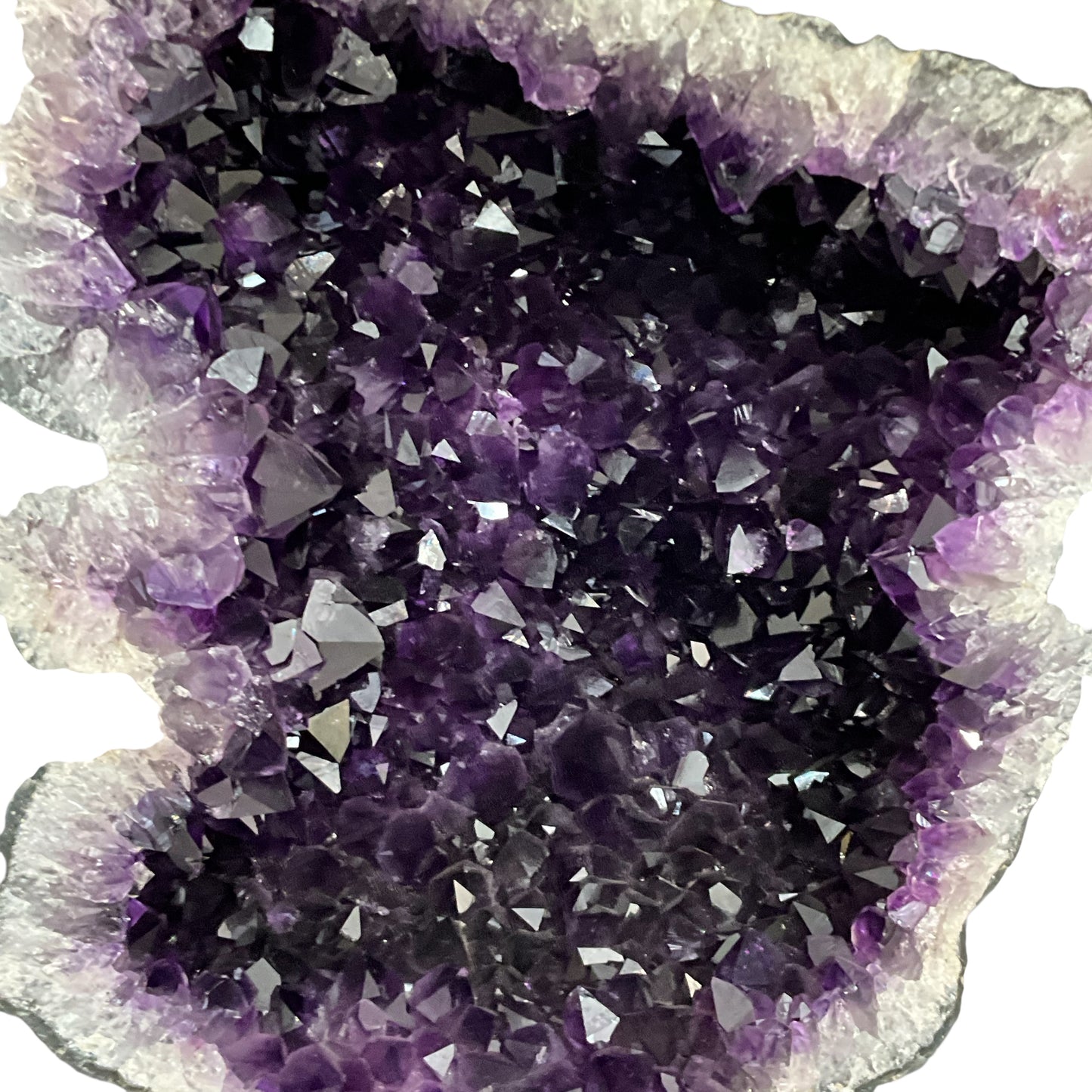 Amethyst Geode Crystal Cluster  23.5 LBS