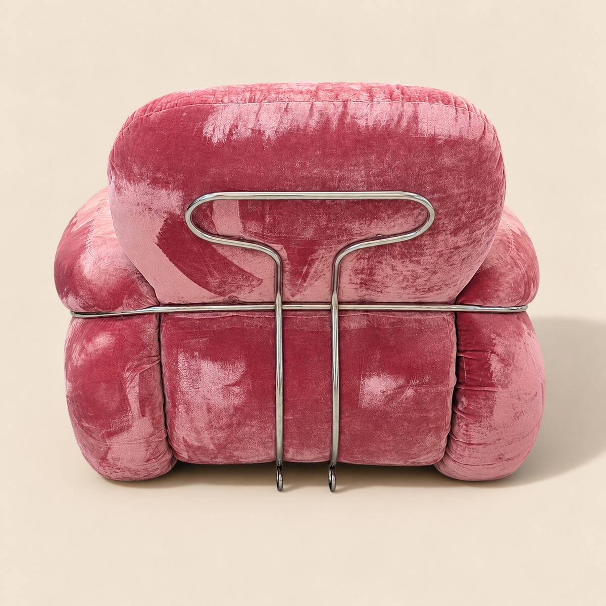 Mid century modern "OKAY" sofa set by Adriano Piazzesi, 1970's
