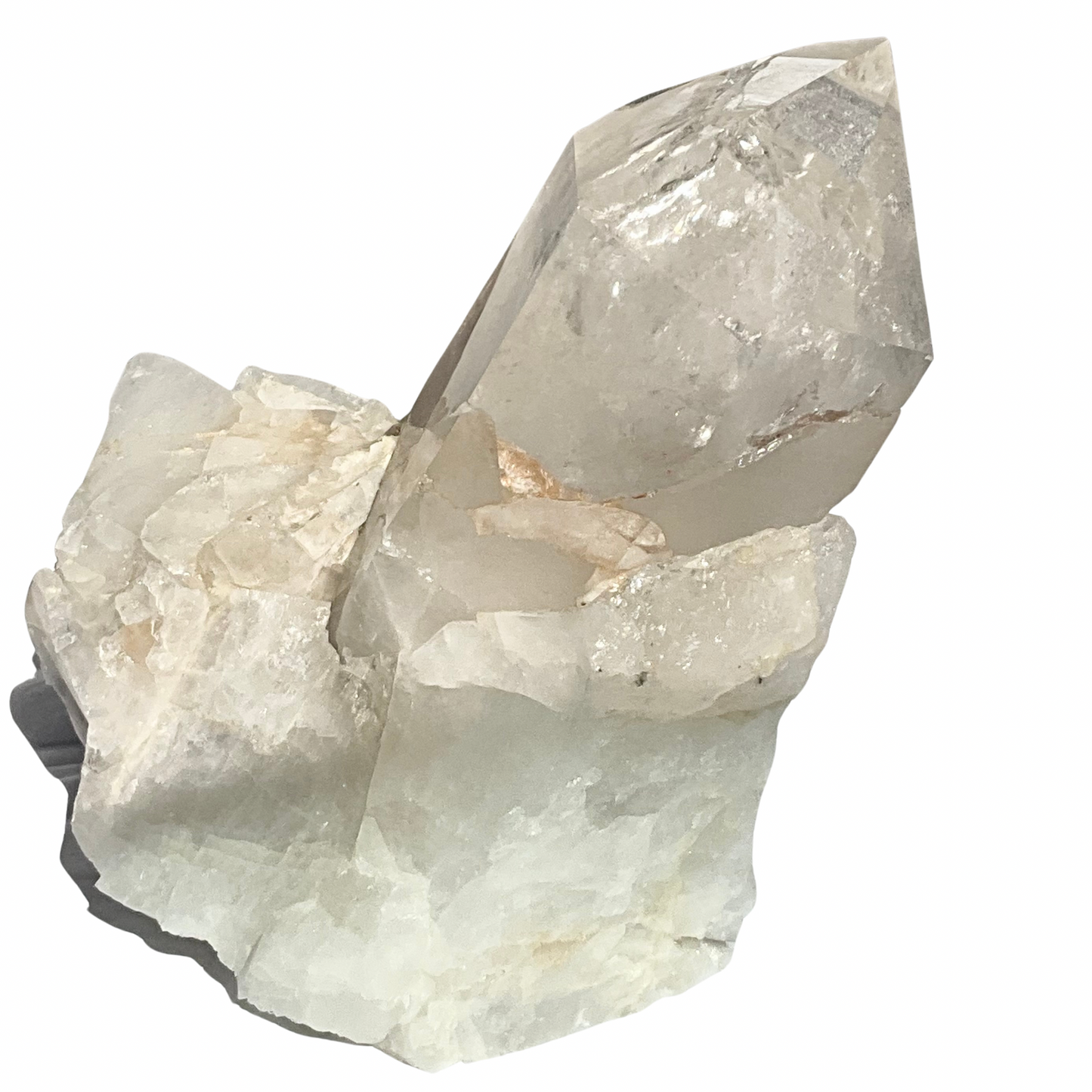 Quartz Crystal Large Generator Cluster Free-Standing