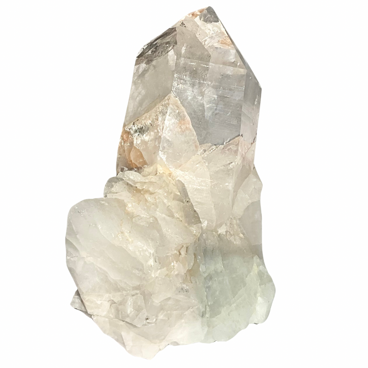 Quartz Crystal Large Generator Cluster Free-Standing