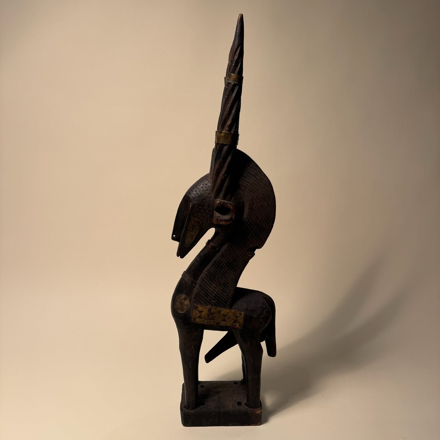 African Bamana Antelope Figure
