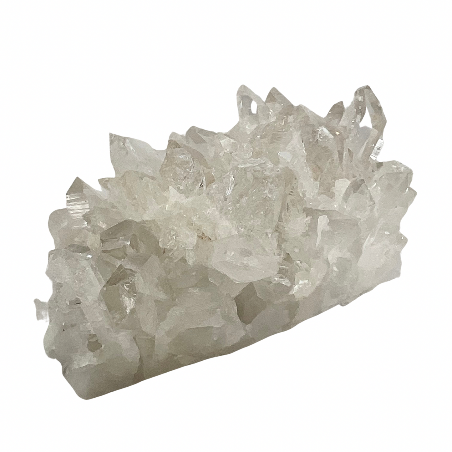 Large Quartz Crystal Multi Generator Cluster