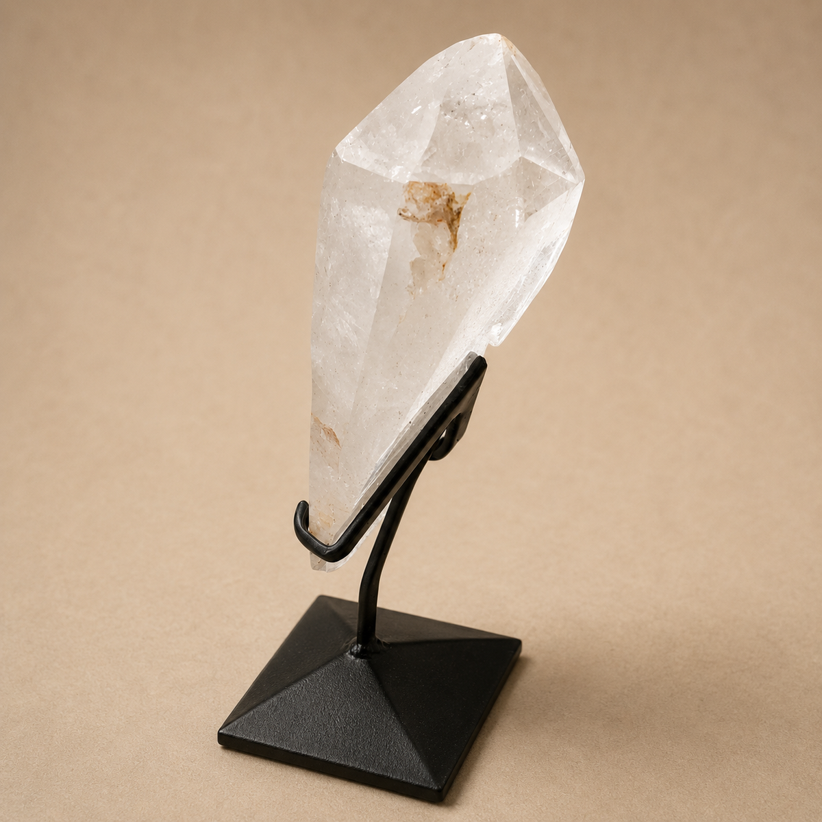Abstract Quartz Crystal Generator on Stand