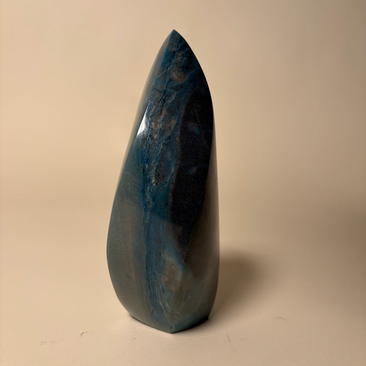 Trolleite Aqua Blue Flame Crystal