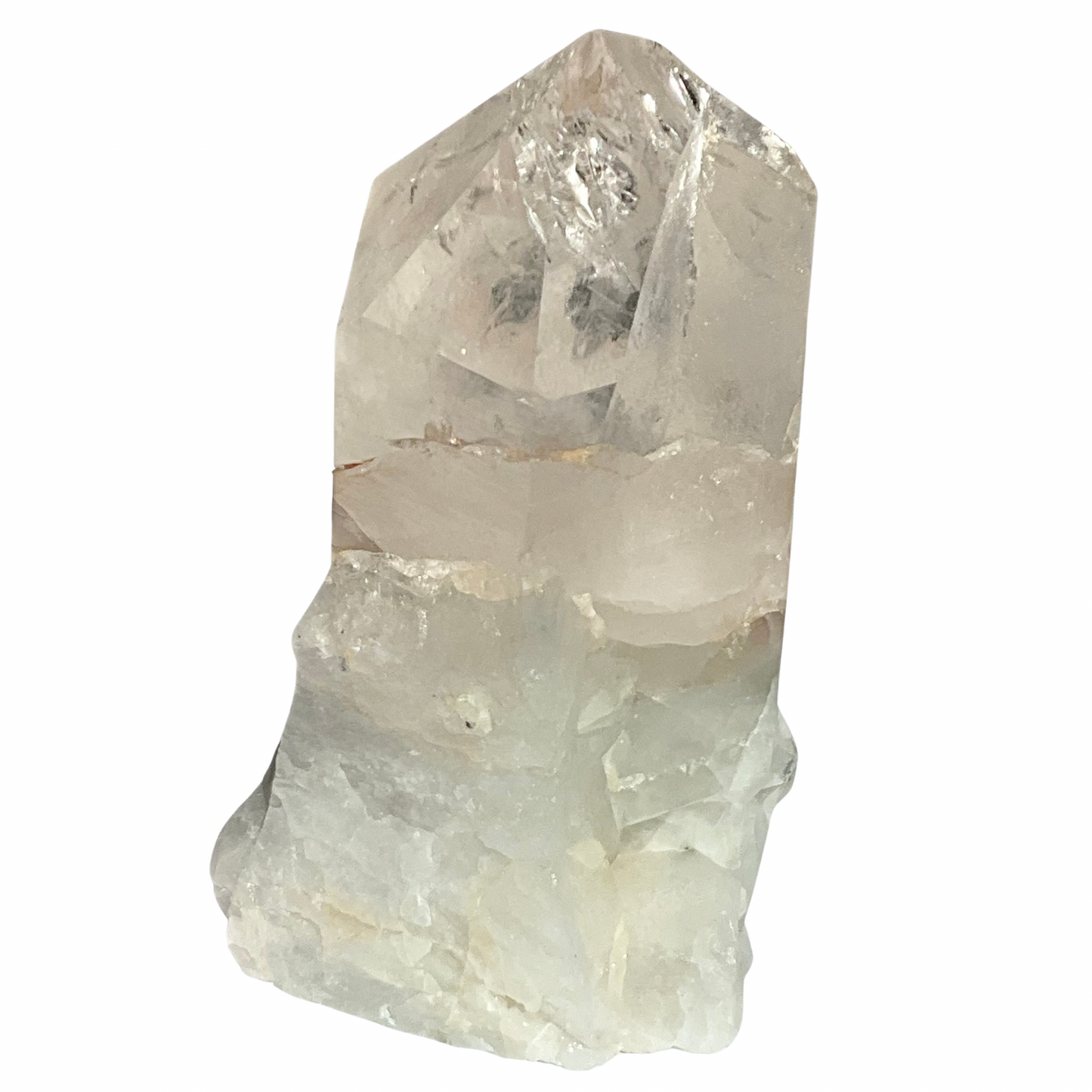 Quartz Crystal Large Generator Cluster Free-Standing