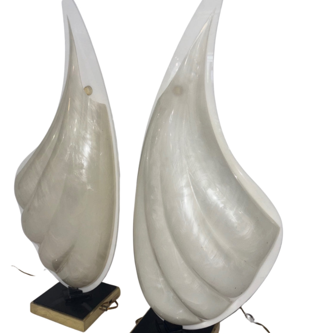 Pair Of Rougier Lamps