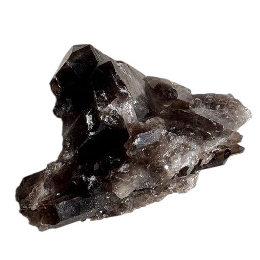 Smoky Quartz Abstract Generators Cluster