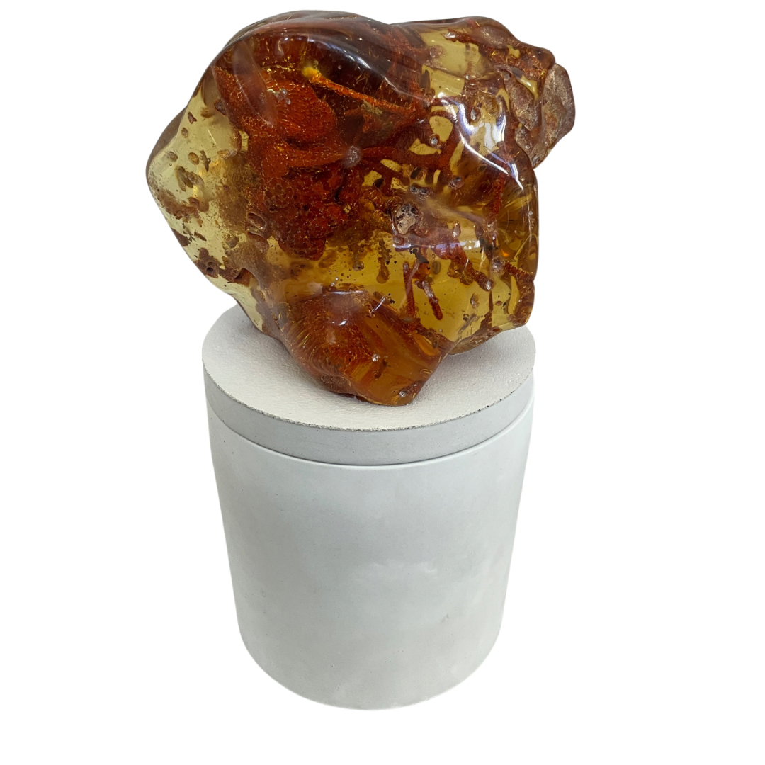 Colombian Amber Lid Gardenia Candle