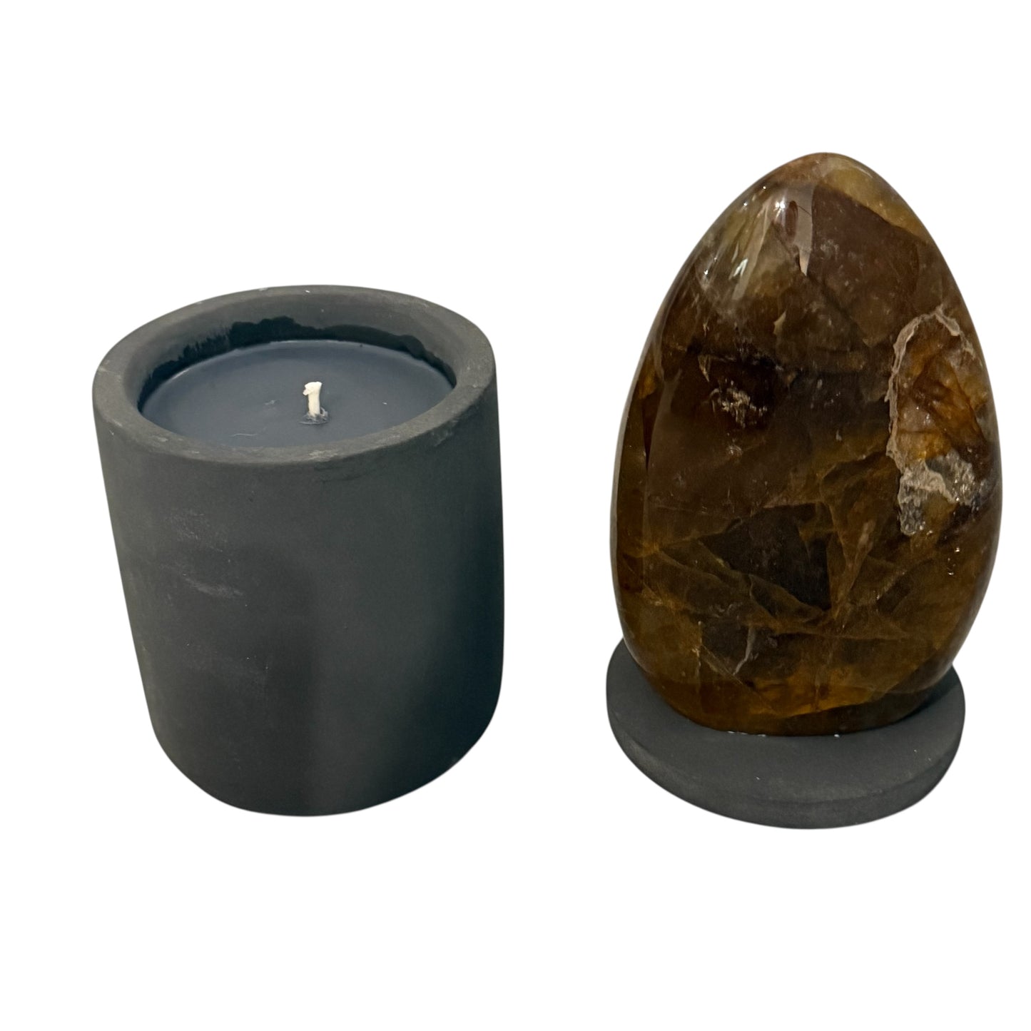 369 For House of Nulla Black Rose Candle with Golden Healer 2