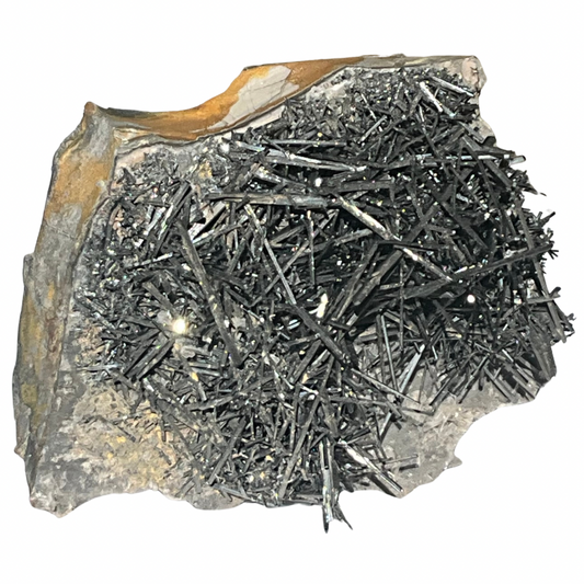 Rare Free-Standing Stibnite Cluster