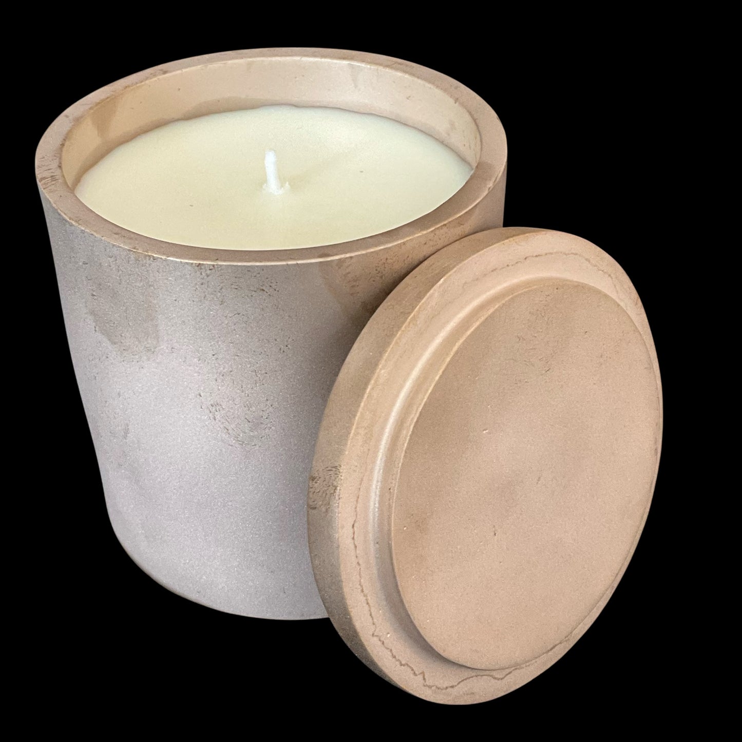Solid Bronze Gardenia Candle with Lid Z