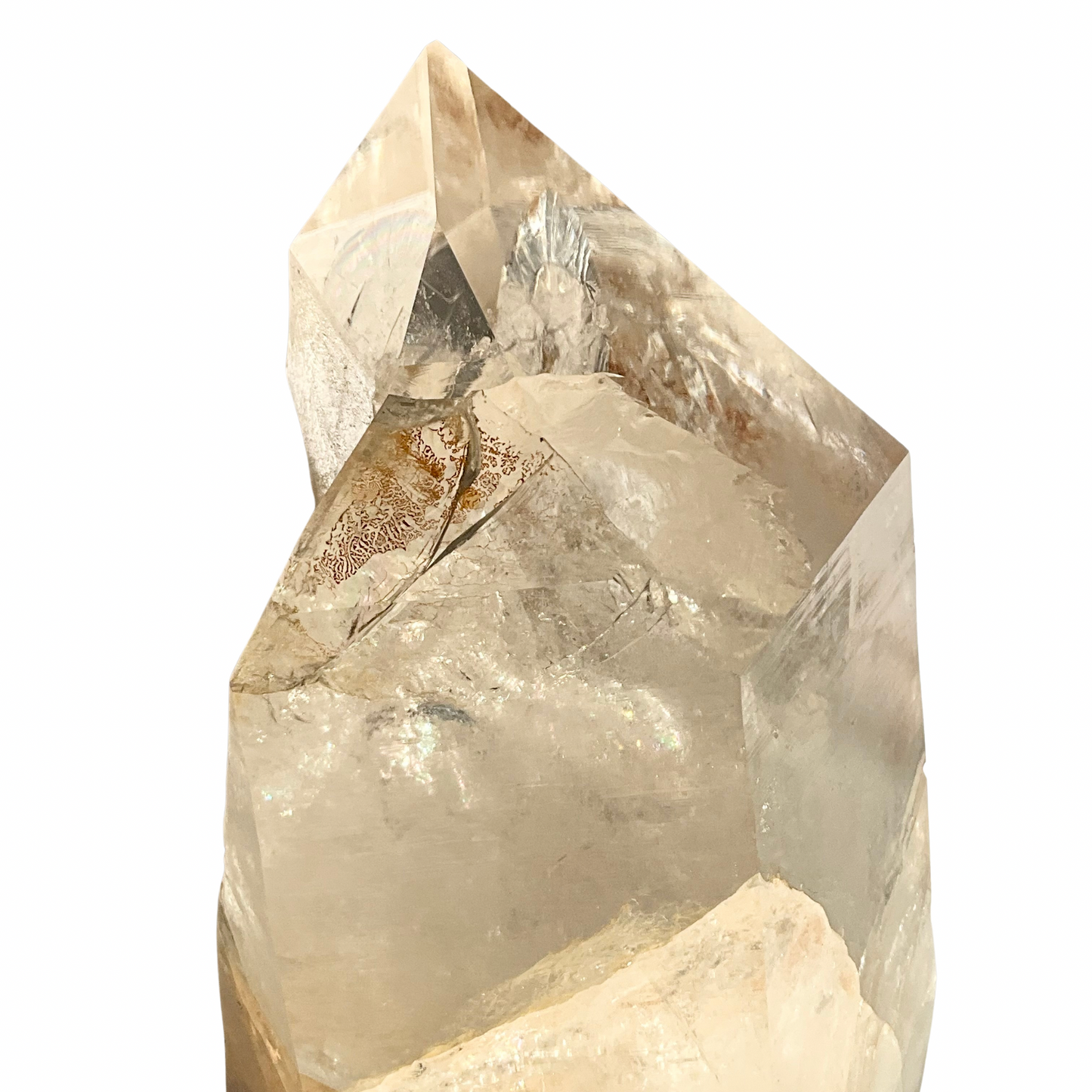 Quartz Crystal Large Generator Cluster Free-Standing