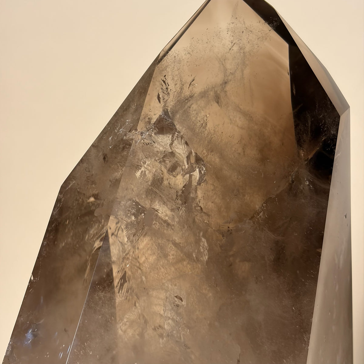 Smoky Quartz Tower Crystal 106 lbs