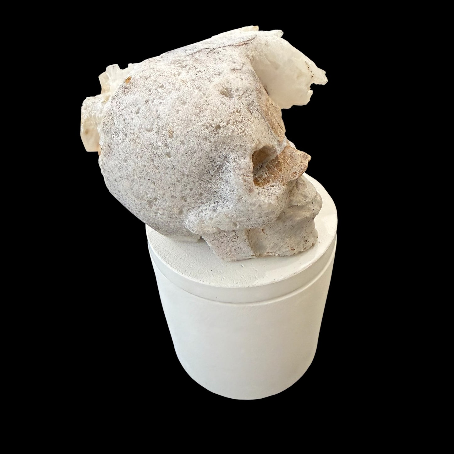 Quartz Crystal Skull Gardenia Candle #4