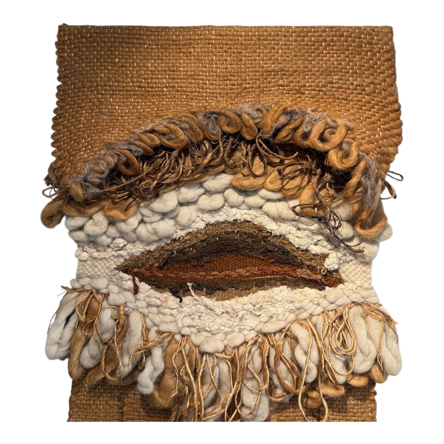 Multi-Fabric Vintage Wall Hanging