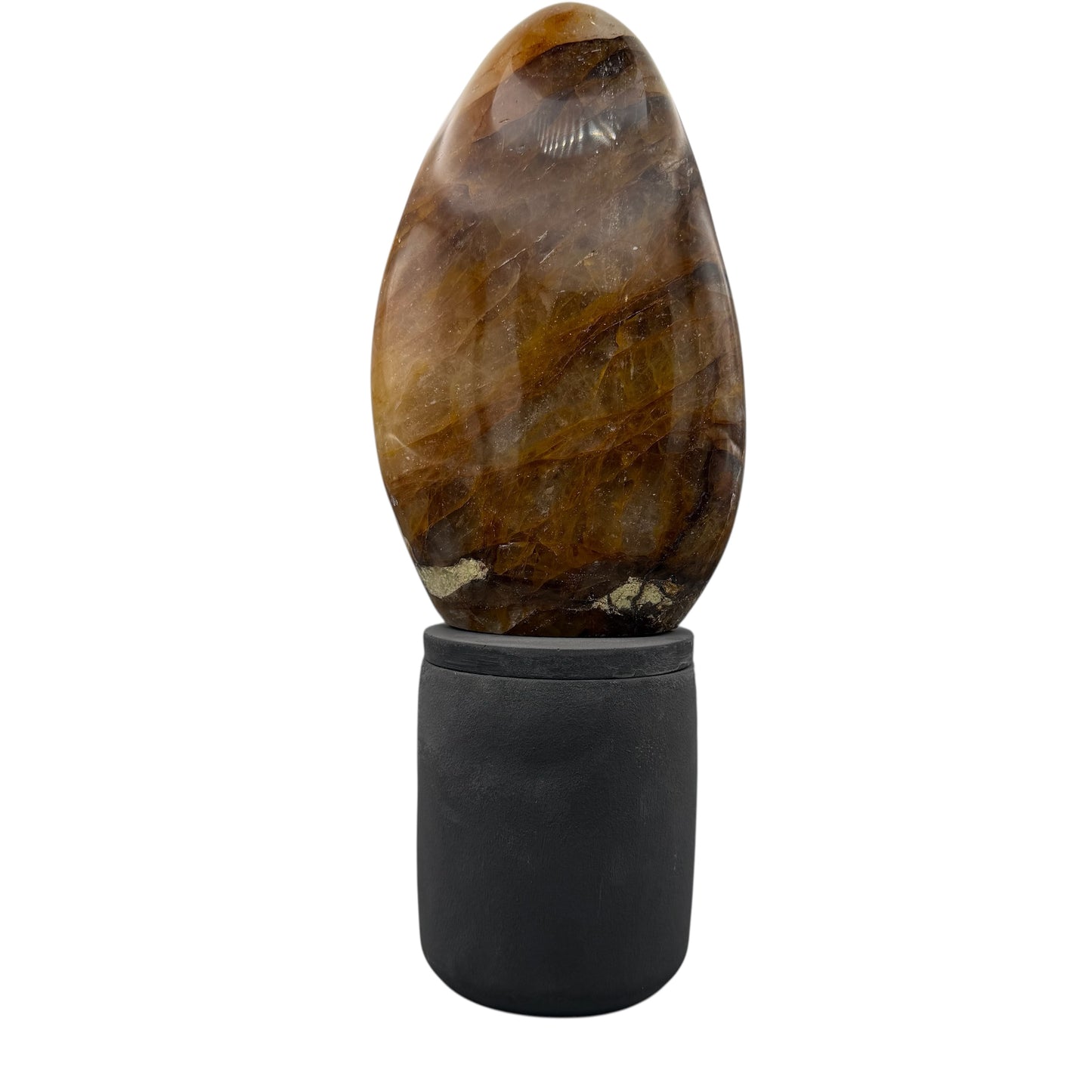 369 For House of Nulla Black Rose Candle with Golden Healer 15